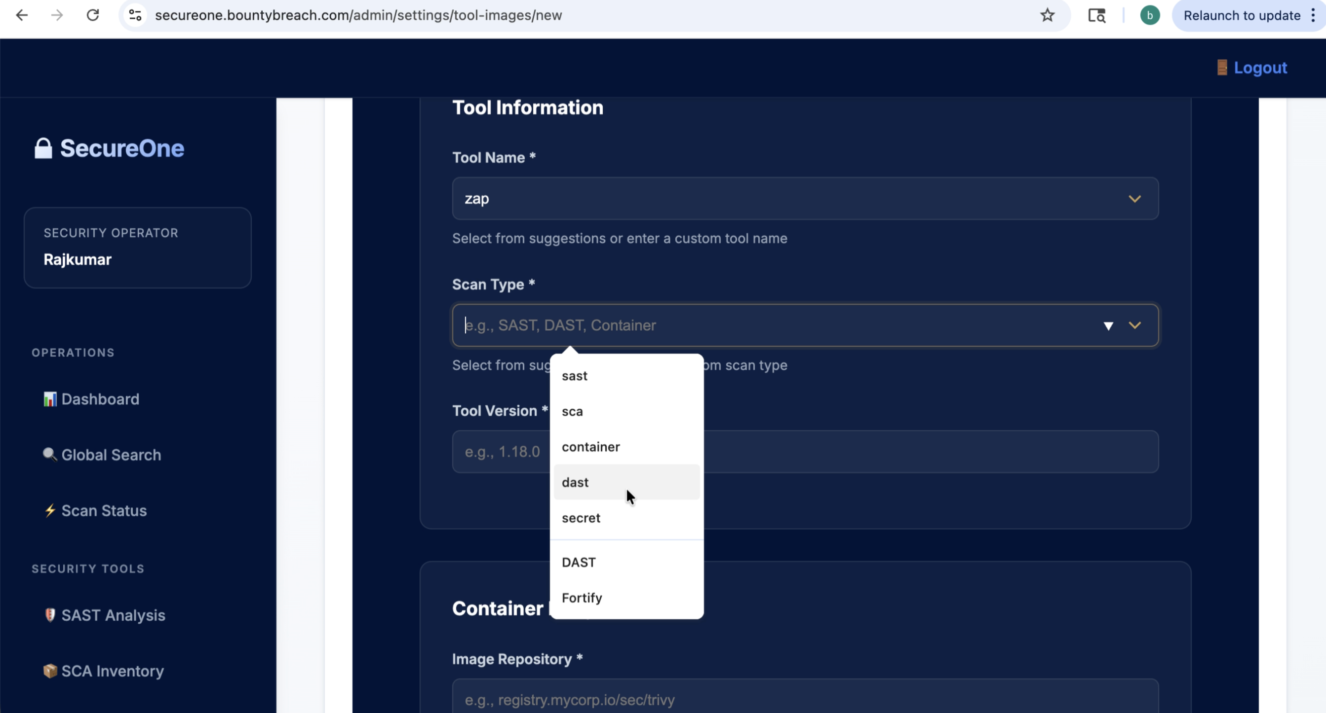 Scan Config screenshot 21